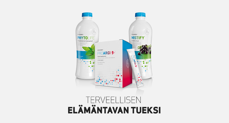 Synergy - Terveellisen elämäntavan tueksi